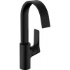 Hansgrohe Vivenis, umývadlová batéria 210, s výpustom a otočným výtokom, EcoSmart, čierna matná, HAN-75030670