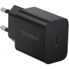 Nabíjačka do siete ChoeTech USB-C PD 20W Wall Charger Black (PD5005-BK)