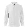 MALFINI Mikina Trendy Zipper 410 na zip, pánská MAL-4100013 S Bílá