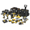 KOMBO SADA 18V 3x5,0Ah (DCH273+DCD796+DCF887+DCS334+DCS570+DCS355+DCG405) DEWALT DCK755P3T