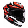 AGV K6 S E2206 MPLK BRAVEN BLACK/RED/WHITE Velkosť: XS