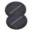 2x SOLÁRNA NABÍJAČKA PANEL SŁONECZNY 6V 80 mm