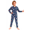 CORNETTE Chlapčenské pyžamo 185/138 Gnomes2 tmavo modrá, 104
