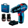 BOSCH Akumulátorový kombinovaný skrutkovač GSB 12V-30 06019G9100