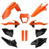 POLISPORT Sada plastov POLISPORT 91473 Orange KTM 16/black