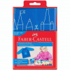 DETSKÁ ZÁSTERA NA MAĽOVANIE - FABER CASTELL | MODRÁ