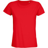SOL's Collection Tričko Pioneer Women, krátký rukáv, dámské COT25357920901-bright red S Červená jasná
