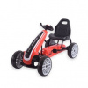 Detská šliapacia motokára Go-kart Milly Mally Power, červená