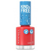 Rimmel London Kind & Free lak na nehty 155 Sunset Soar 8 ml, 155 Sunset Soar, Akcia