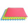 Colored Puzzle fitness podložka mix farieb balenie 4 ks - 4 ks