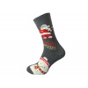 Termo Vianočné bavlnené ponožky VPQ veľ. 43-46