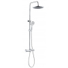 kielle Nefia - Sprchový set s termostatom, 24 cm, 3 prúdy, chróm 20627010E