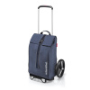 Nákupná taška na kolieskach Reisenthel Citycruiser Herringbone dark blue