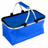 Košík nákupný skladací 48*28*24cm, Al+polyester, 791250