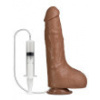 Hnedé striekajúce dildo Bust It, Doc Johnson