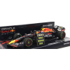 Minichamps Red bull F1 Rb18 Team Oracle Red Bull Racing N 1 World Champion Winner Japan Gp With Pit Board 2022 Max Verstappen 1:43 Matná modrá žltá červená