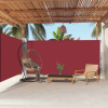 Zaťahovacia bočná markíza červená 180x600 cm-ForU-318005