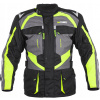 Pánska moto bunda W-TEC Burdys Evo (Veľkosť: XL, Farba: čierno-šedo-zelená)