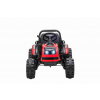 Elektrický Traktor POWER s vlečkou, červený, Pohon zadných kolies
