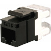 Keystone Solarix CAT6 UTP RJ45 černý SXKJ-6-UTP-BK