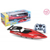 Motorový člun/loď do vody RC plast 33cm 2,4Ghz na baterie+dob. pack v krabici 35x12x15cm