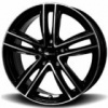 BROCK RC 27 BLACK GLO FP 5X114 ET46 HB67.1 7x18 5x114,3 ET46.00 schwarz front-poliert