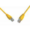 Solarix C5E-315YE-7MB patch CAT5E SFTP PVC, 7m, žlutý