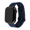 Sada silikónových remienkov FIXED Silicone Sporty Strap pre Apple Watch 42/44/45 mm, modrá