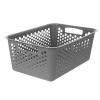Orion Košík UH Art 36,5 x 25,5 x 14,5 cm sivý