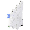 TRU COMPONENTS TC-FY-41F-3 12V priemyselné relé, 12 V/DC, 12 V/AC, 6 A, 1 rozpínací, 1 spínací, 1 ks; TC-10450984