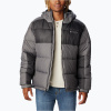 Pánska zateplená bunda Columbia Pike Lake II Hooded city grey