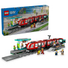 LEGO® City 60423 Električka a zastávka v centre mesta