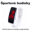 Športové digitálne hodinky QUEEN-US 0218, biele