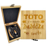 Sablio Darčeková sada na víno Tohle je ta Najlepšia babička na světě: 147×168×49 mm