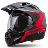 Enduro helma CASSIDA Tour 1.1 Spectre čierna/sivá/červená XL