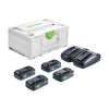 FESTOOL Energetická súprava SYS 18V 4x4,0/TCL 6 DUO 577104 DOPREDAJ