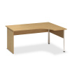 Interiér Říčany Ergonomický stôl ProOffice A 180 x 120/80 cm, pravý, divoká hruška