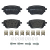 BREMBO Sada brzdových platničiek kotúčovej brzdy BREMBO P 50 151