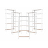 Trestles Balíček 5xSUPER HIT - Policový regál 1800x900x300 Farba: biela