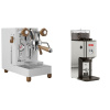 Lelit MaraX3 PL62X3, white + Lelit William PL72-P
