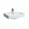 Laufen PRO umývadlo 55cm, s 1 otvorom pre batériu uprostred, biela LCC H8189584001041