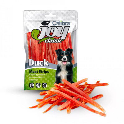CALIBRA Dog Pamlsok Joy Classic Duck Strips 250g