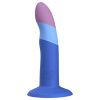 ROMP Piccolo flexible silicone dildo blue-purple