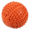 Hračka Dog Fantasy míček guma pískací oranžová 6,3 cm