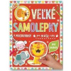 Divé zvieratá - Veľké samolepky pre malé ruky - kolektív