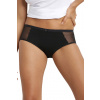 Menstrual lace boxer strong DIM - menštruačné nohavičky Bellinda XL čierna