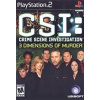 CSI: CRIME SCENE INVESTIGATION 3 DIMENSIONS OF MURDER Playstation 2