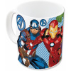 STOR Keramický hrnček Avengers Group Blue Let's Go 325ml
