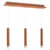 EUlight by MILAGRO Závesné svietidlo Copper, 3x medené kovové tienidlo, c