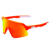 100% S3 Soft Tact Neon Orange HiPER Red Multilayer Mirror - červeno-oranžová